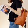 Craftshades –Leather 13*18 inch Gym Bag | 100% Genuine Leather - Image 5