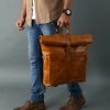 CraftShades-13*18 Inch buffalo leather backpack Unisex For Girls And Boys | 100 Genuine Leather - Image 8