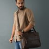CraftShades buffalo leather Laptop bag - Image 4