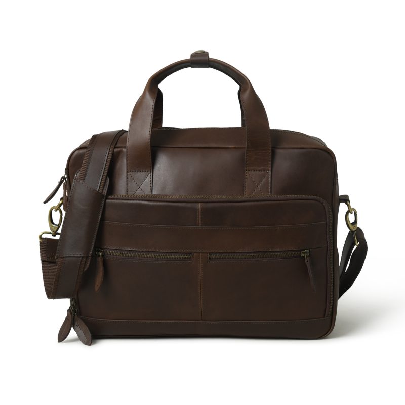 CraftShades buffalo leather Laptop bag - Image 8