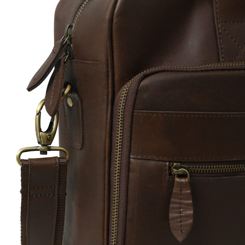 CraftShades buffalo leather Laptop bag - Image 13