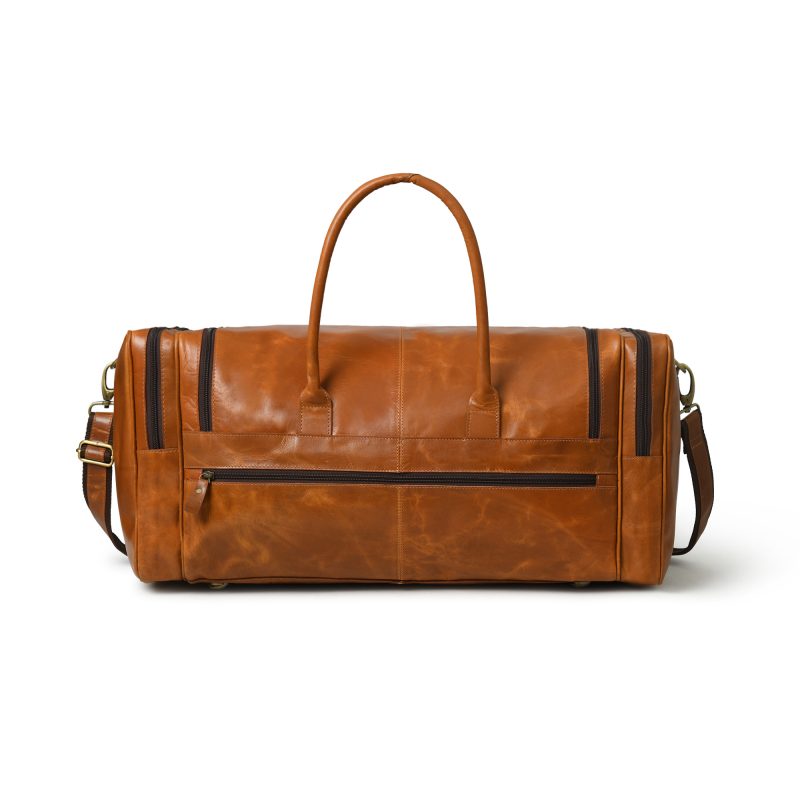 CraftShades -20 inch buffalo leather duffle bag |100% Genuine Leather - Image 3