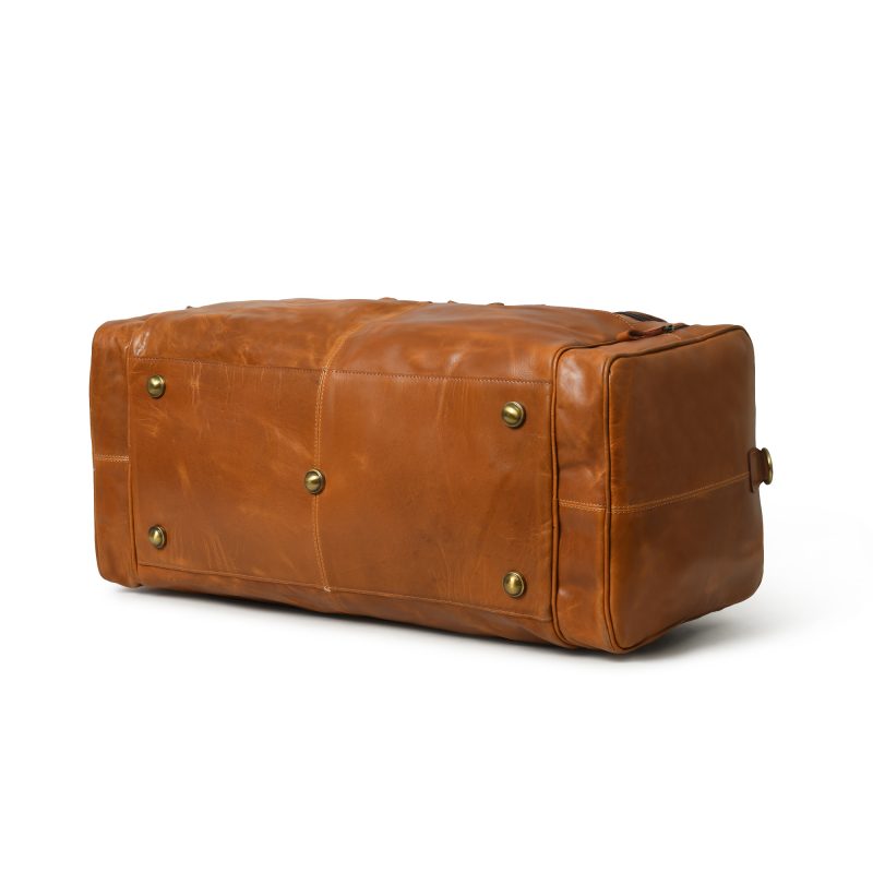 CraftShades -20 inch buffalo leather duffle bag |100% Genuine Leather - Image 4
