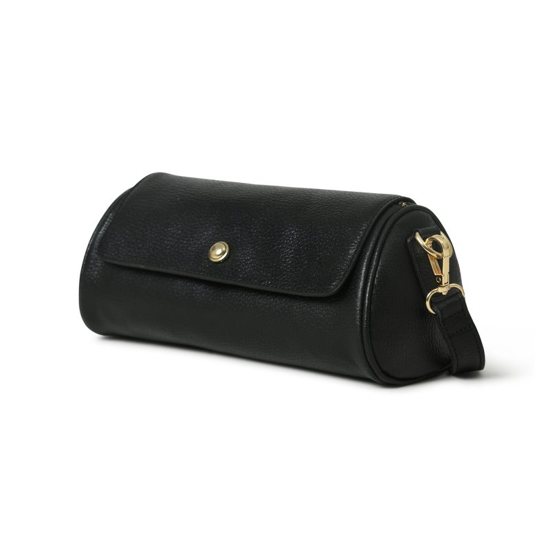 Buffalo Leather woman clutch bag (Black) - Image 2
