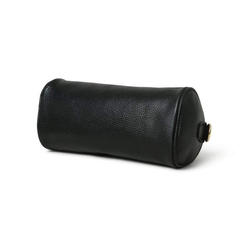 Buffalo Leather woman clutch bag (Black) - Image 4