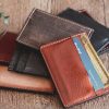 Mens Slim Wallet Leather - Image 4