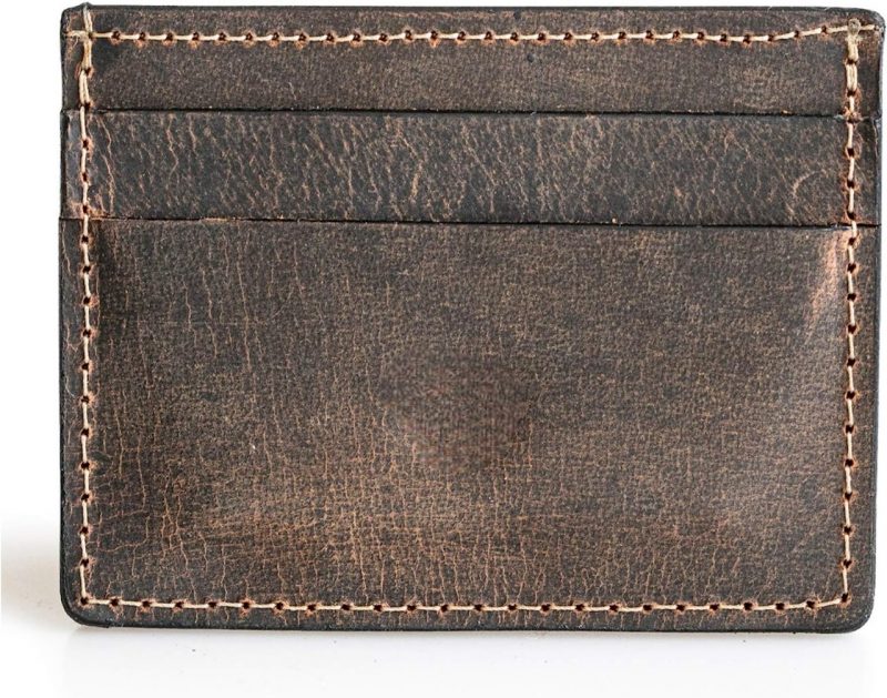 Mens Slim Wallet Leather - Image 2