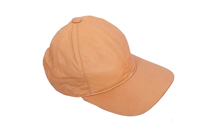 CraftShades Leather Cap Unisex Free Size - Image 2