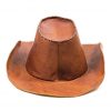 CraftShades  Leather Stylish Fashionable Cowboy Hat for Unisex - Image 3
