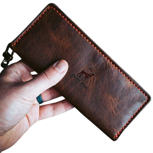 Mens Leather Wallet Long Bifold | Men Wallets Long Purse Wallet | Long Cash  Wallet Men - Wallets - Aliexpress