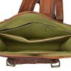 Craftshades - 12 x 16 x 20 Inch 100% Genuine Roll Leather Shoulder Backpack | Unisex - Image 4