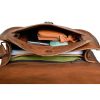 Craftshades - 9*11 Inch Crossbody Handcrafted Small goat Leather Unisex Sling Bag | 100% Genuine Leather - Image 3