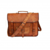 Craftshades – 15 Inch | Classic Handcrafted Goat Leather Laptop Bag | 100% Genuine Leather