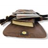 Craftshades -9 inches Brown Colour Buffalo Leather Sling Bag | 100% Genuine Leather - Image 4