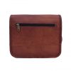 Craftshades - 9*11 inches Full Flap Handcrafted Goat Leather Messenger Bag | 100% Genuine Leather - Image 5