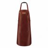 CraftShades leather Apron for Men Full Brown Colour