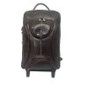 Leather Backpack For men office use with laptop compartment (Brown)