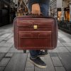 Trolley Laptop Strolley Bag (Brown) - Image 2