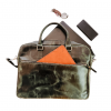 Laptop Green leather Bag - Image 4