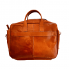 Craftshades Leather Tan Color Laptop Bag - Image 3
