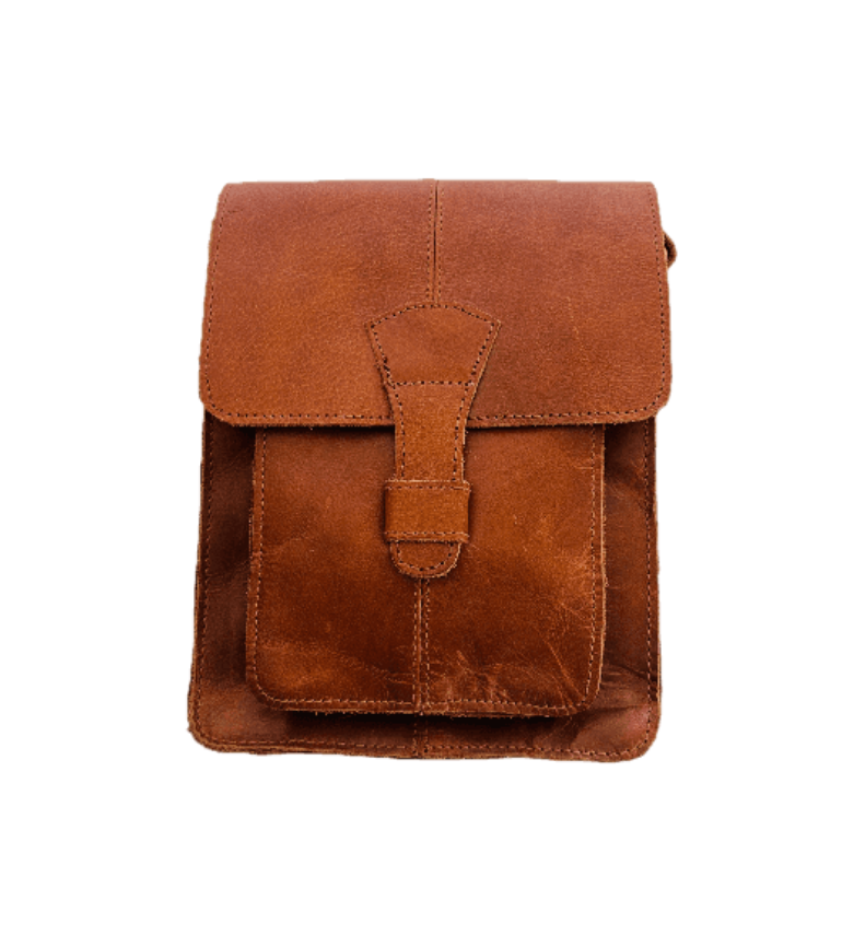 Leather Sling Bag - CraftShades