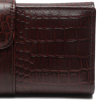 Women brown Leather Clutch - Image 5