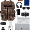 Craftshades - Buffalo Vintage 16" Leather Backpack - Image 9