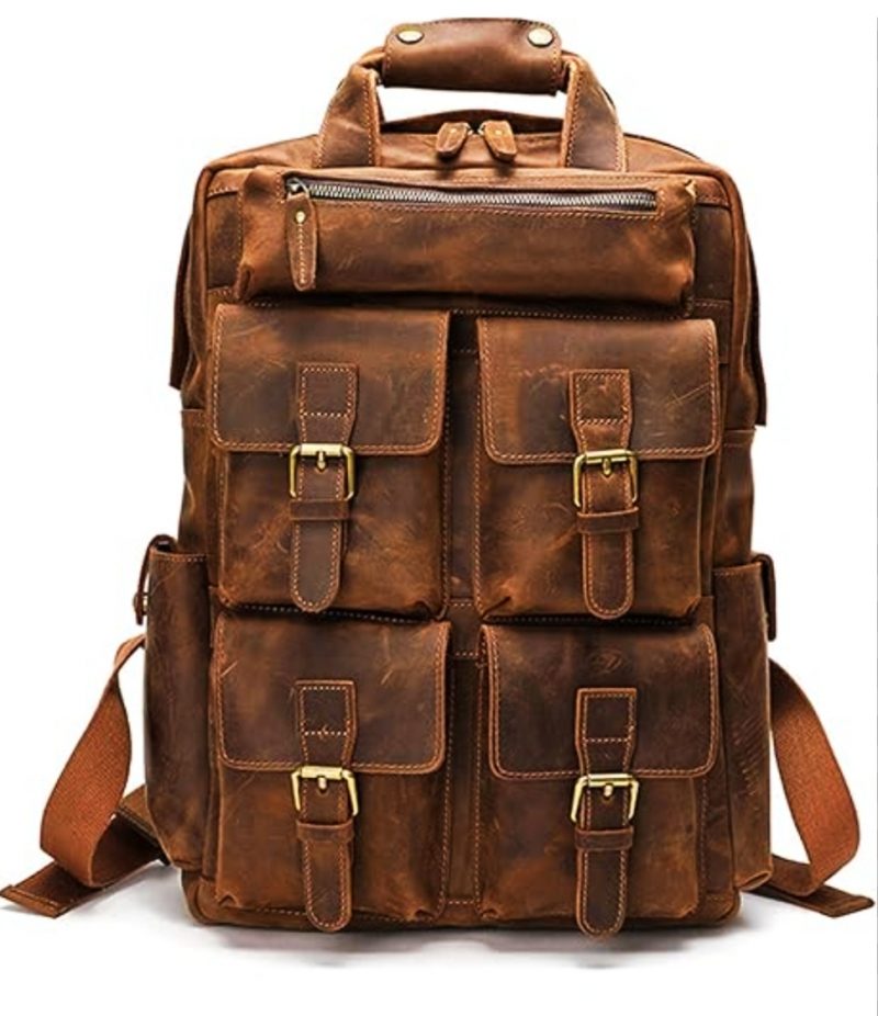 Craftshades - Buffalo Vintage 16" Leather Backpack