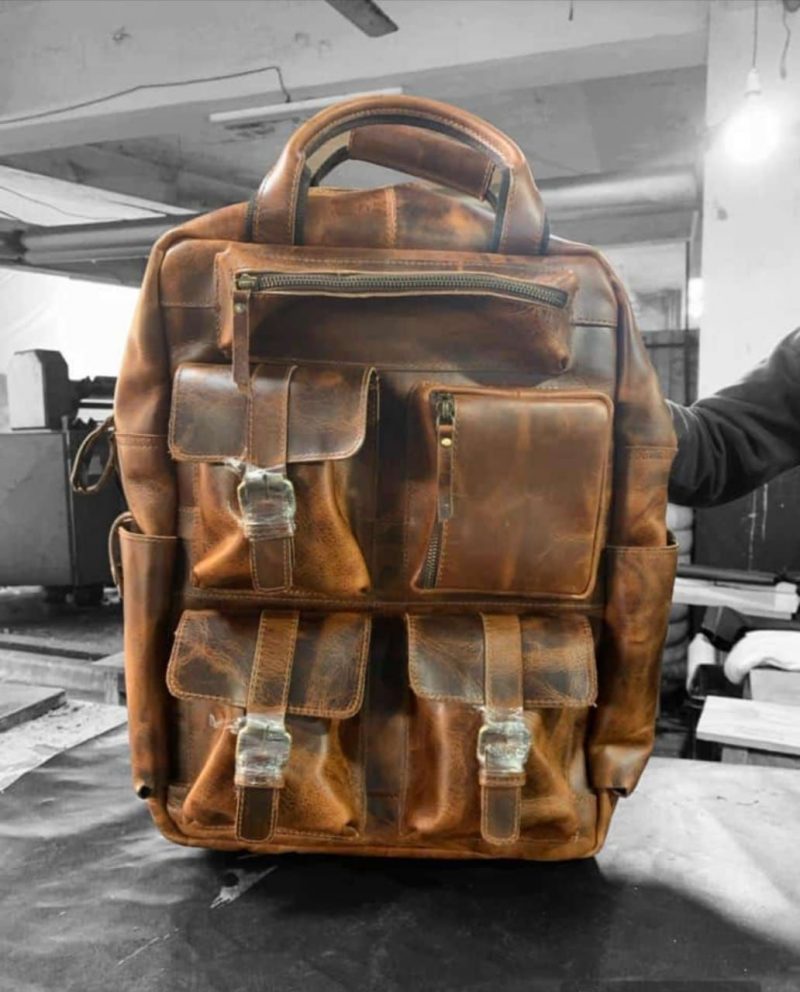 Craftshades - Buffalo Vintage 16" Leather Backpack - Image 17