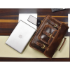 Buffalo Leather Laptop Bag - Image 8