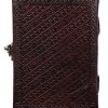 CraftShades- Handmade Leather Diary Embossed with star, journey & double wolf Diary with Antique Lock for Artist Sketchbook, Scrapbook, Drawing, Writing etc .Size 5 * 7 inch (WOLF WITH STONE) - Image 7