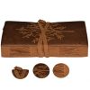 CraftShades - Tree Embossed Leather Diary, Brown Colour Antique Handmade Leather Bound Notepad for Men and Women 7 x 5 Inches, Gift for any one (VINTAGE TREE) - Image 3