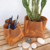 Leather Plant Pot Holder - Image 2