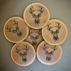 Round Leather Coasters - Image 2