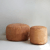 Image for Authentic Round Moroccan Leather Pouf