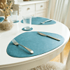 Image for Handmade Genuine Leather Triangular Placemats