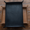 Handmade Italian leather catch all tray - Image 2