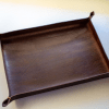 Handmade Italian leather catch all tray - Image 6