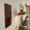 Leather Wall Storage Organizer - Image 2