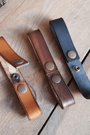 Image for Leather clasp for belt and armor