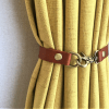 Minimalist Leather Curtain Tieback - Image 2