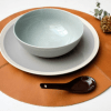 Round Leather Placemats Set - Image 2
