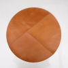 Round Leather Placemats Set - Image 6