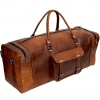 CraftShades Leather Duffle Bag - Premium Quality and Versatility - Image 3