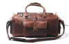 CraftShades Leather Duffle Bag - Elegance and Functionality in One