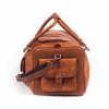 Handcrafted Heritage Leather Duffle Bag - Image 6