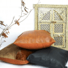 CraftShades Buffalo Leather Cushion Cover - Elevate Your Home Decor - Image 5