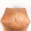Moroccan Leather Pouf - Image 5