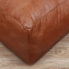 Amazing square Ottoman Pouffe Moroccan leather | - Image 2