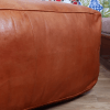 Amazing square Ottoman Pouffe Moroccan leather | - Image 3